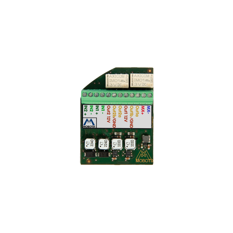 MOBOTIX EXTENSION MODULE FOR C25, I25, P25 AND V25  (P/N:MX-OPT-IO3-INT)