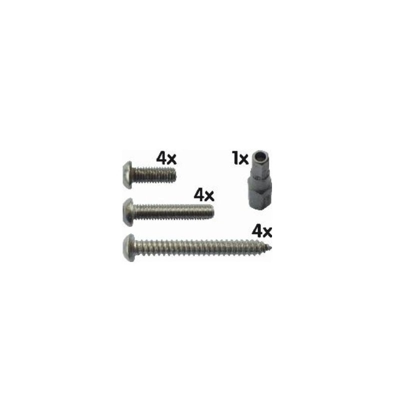 MOBOTIX SECURITY SCREW SET WITH ALLEN BIT FOR M1X/M2X  (P/N:MX-OPT-SEC-SCREWS-SET)