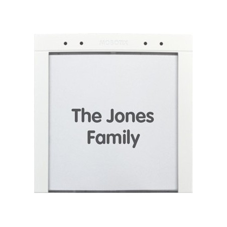 MOBOTIX BELLRFID BELL BUTTON SET XL1  (P/N:MX-BELL1-BUTTON-XL1)