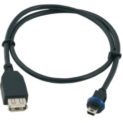 MOBOTIX USB DEVICE CABLE FOR D/S/V1X, 2 M  (P/N:MX-CBL-MU-STR-AB-2)