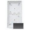 MOBOTIX DOUBLE ON-WALL-HOUSING, DARK GRAY  (P/N:MX-OPT-BOX-2-EXT-ON-DG)