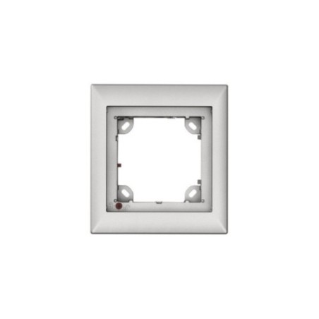 MOBOTIX SINGLE FRAME, SILVER  (P/N:MX-OPT-FRAME-1-EXT-SV)