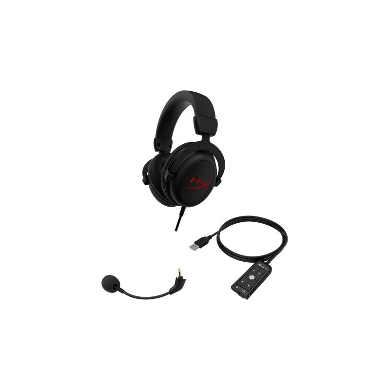HP HYPERX CLOUD CORE 7.1 SURROUND SOUND - PC GAMING HEADSET  HX-HSCC-2-BK/WW  4P4F2AA