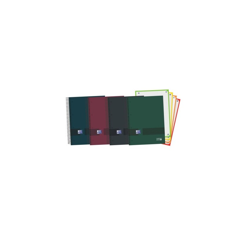 CUADERNO OXFORD & YOU EUROPEANBOOK 4 MULTI A5+ T.EXTRADURA 120H 5X5 COLORES SURTIDO NEUTROS OXFORD 400159033