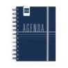 AGENDA ESCOLAR 2022-2023 MINI INSTITUT 1/8 1 DÍA PÁGINA LISA AZUL FINOCAM 532421723
