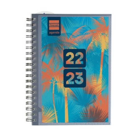 AGENDA ESCOLAR 2022-2023 MINI INSTITUT 1/8 SEMANA VISTA HORIZONTAL PERSONALIZABLE FINOCAM 532360923