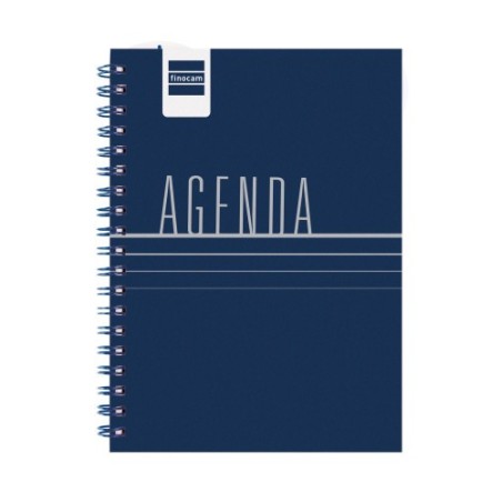 AGENDA ESCOLAR 2022-2023 MINI INSTITUT 1/8 SEMANA VISTA HORIZONTAL LISA AZUL FINOCAM 532261923