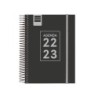 AGENDA ESCOLAR 2022-2023 SECUNDARIA 1/8 1 DÍA PÁGINA NEGRO FINOCAM 634264023
