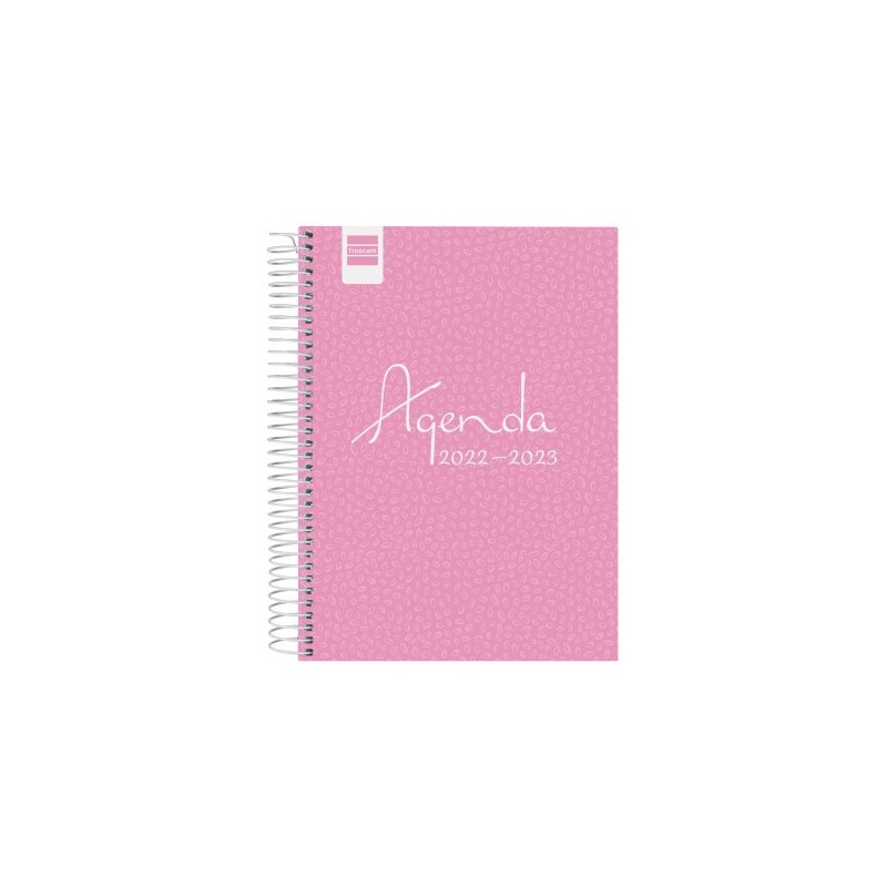 AGENDA ESCOLAR 2022-2023 COOL 1/4 1 DÍA PÁGINA ROSA FINOCAM 645060423