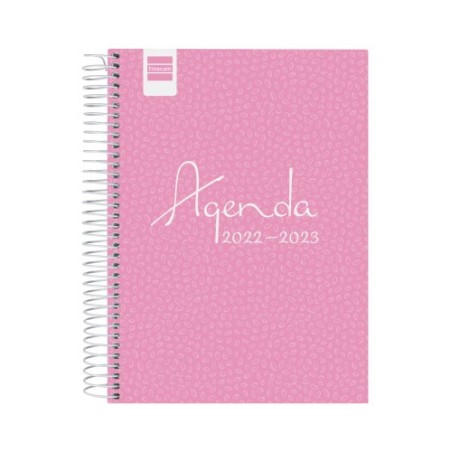 AGENDA ESCOLAR 2022-2023 COOL 1/4 1 DÍA PÁGINA ROSA FINOCAM 645060423