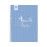 AGENDA ESCOLAR 2022-2023 COOL 1/4 SEMANA VISTA HORIZONTAL AZUL FINOCAM 645040123