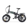 YOUIN EBIKE YOU-RIDE DAKAR - URBAN - FAT 20” X 4 - BAT. INTEGRADA Y EXTRAIBLE - NEGRO/ROJO