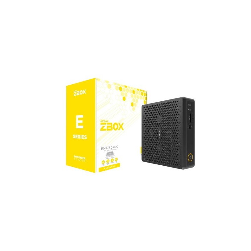 BAREBONE ZOTAC ZBOX EN173070C-BE, Barebone Intel i7-11800H, NVIDIA RTX3070 LAPTOP, 2x DDR4 SODIMM SLOT, M.2 SSD SLOT, 2.5"" SATAIII BAY, WIFI, BT, 2.5G LAN, GLAN, 2x DP, 2x HDMI, EU+UK PLUG