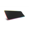 Krom Knout XL RGB Alfombrilla de ratón para juegos Negro